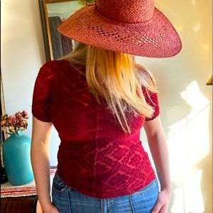 Gorgeous designer velvet top